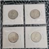 Image 6 : 4 Canadian Silver Quarters 1965