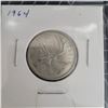 Image 4 : 4 Canadian Silver Quarters 1964