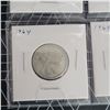 Image 4 : 4 Canadian Silver Quarters 1964