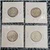Image 6 : 4 Canadian Silver Quarters 1967