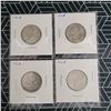 Image 1 : 4 Canadian Silver Quarters 1968