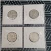 Image 6 : 4 Canadian Silver Quarters 1968