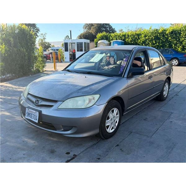 HOND CIVIC 2005 T-DON - SMOG