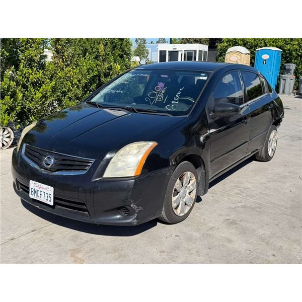 NISS SENTRA 2010 SALV T/DONATION