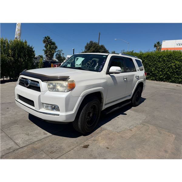 TOYT 4RUNNER 2013 O/S-T REPO -SMOG 2DAYS