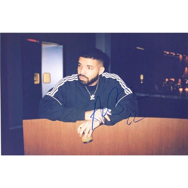 Drake facsimile signed  photo