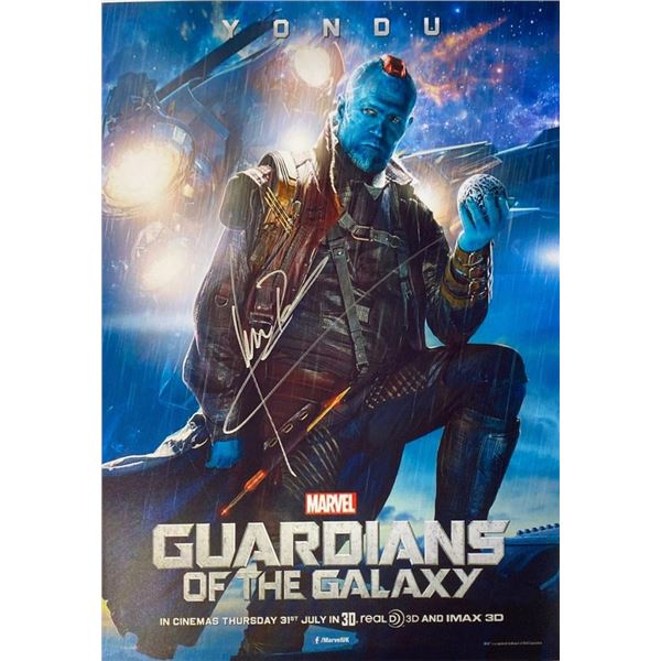 Guardians of the Galaxy facsimile signed  movie photo