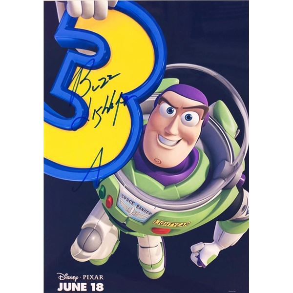 Toy Story 3 Tim Allen facsimile signed movie photo
