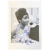 Image 1 : Aretha Franklin facsimile signed  photo