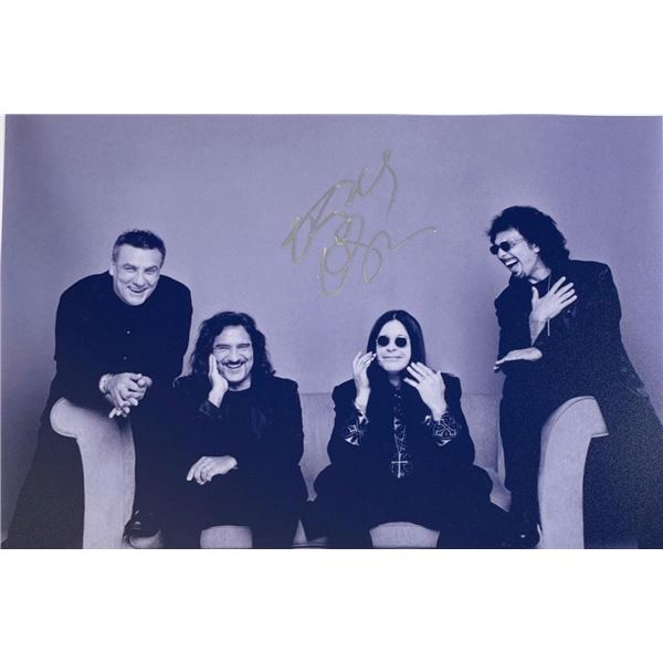 Black Sabbath Ozzy Osbourne facsimile signed  photo