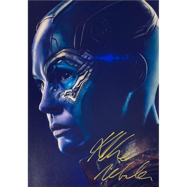 Marvel Nebula Karen Gillan facsimile signed  movie photo
