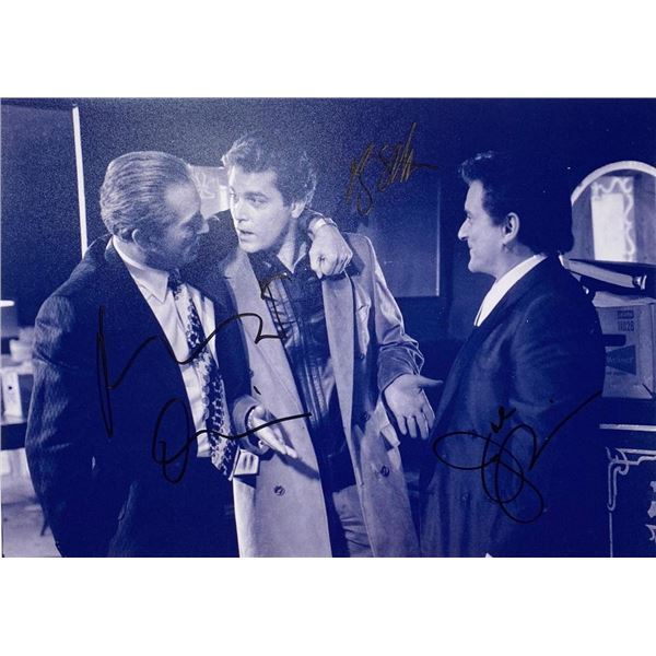 Goodfellas cast facsimile signed movie photo