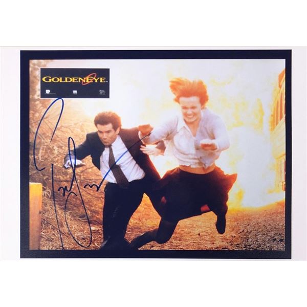 GoldenEye Pierce Brosnan facsimile signed movie photo