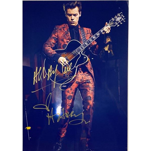 Harry Styles facsimile signed  photo