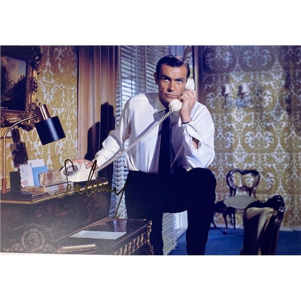 James Bond Sean Connery facsimile signed movie photo