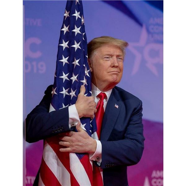 Donald Trump reprint photo