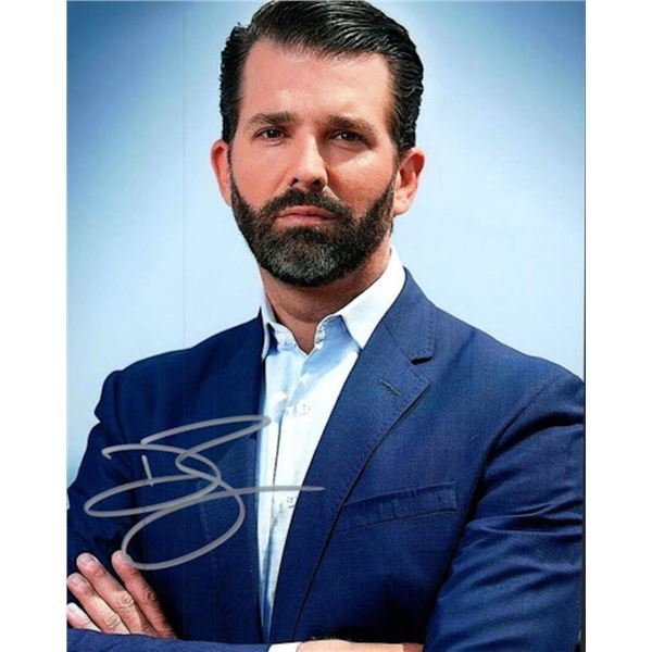 Donald Trump Jr. facsimile signed photo