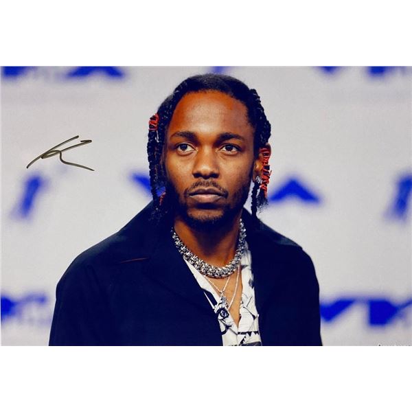 Kendrick Lamar facsimile signed  photo