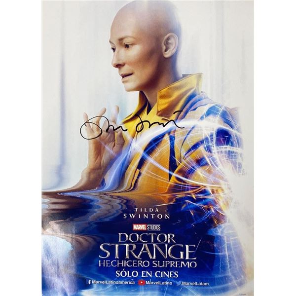 Doctor Strange Tilda Swinton facsimile signed  movie photo