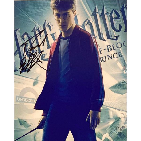 Harry Potter and the Half-Blood Prince Daniel Radcliffe facsimile signed movie photo