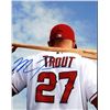 Image 1 : Mike Trout facsimile signed photo
