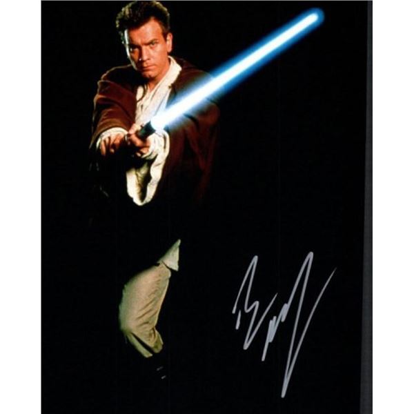 Star Wars Ewan McGregor facsimile signed photo