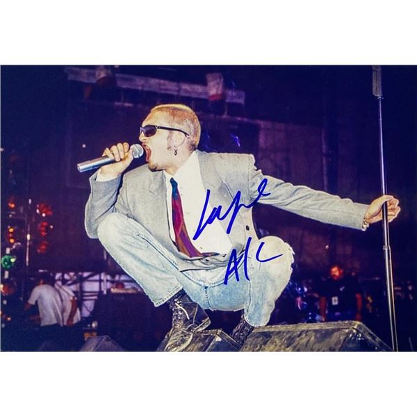 Alice In Chains Layne Staley facsimile signed  photo