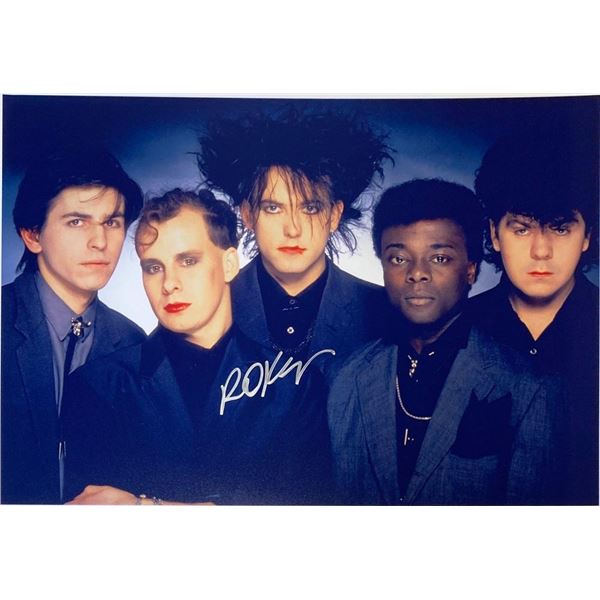 The Cure Robert Smith facsimile signed  photo