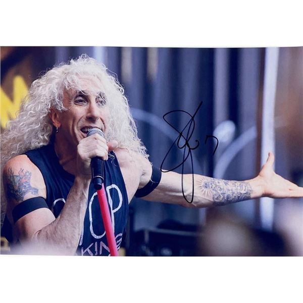 Twisted Sister Dee Snider facsimile signed  photo