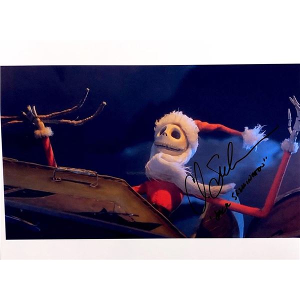 The Nightmare Before Christmas Chris Sarandon facsimile signed movie photo