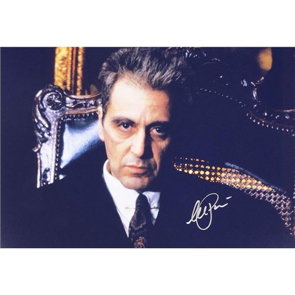 The Godfather Part III Al Pacino facsimile signed movie photo