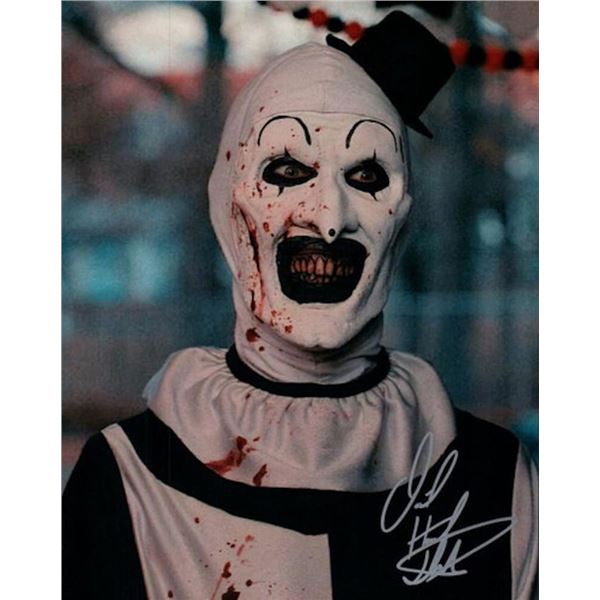 Terrifier David Howard Thornton facsimile signed photo
