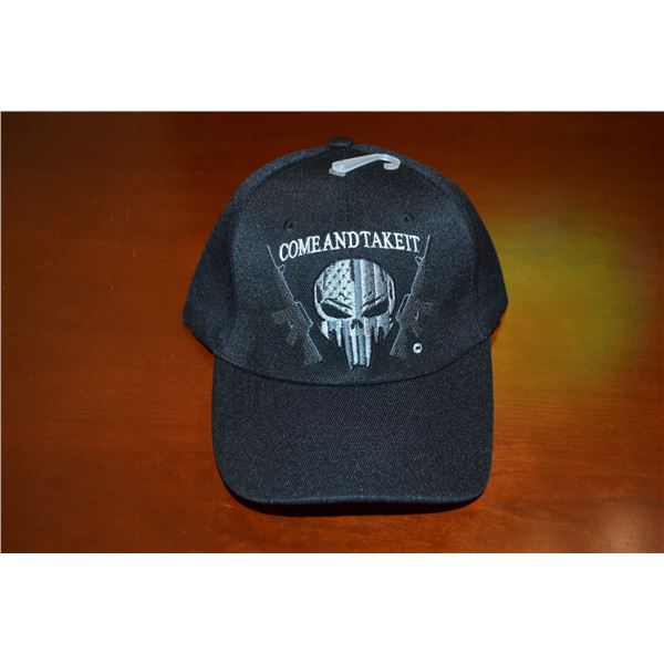 Come and Take It Punisher Cap - Black