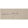 Image 1 : Oliver Hardy signature slip