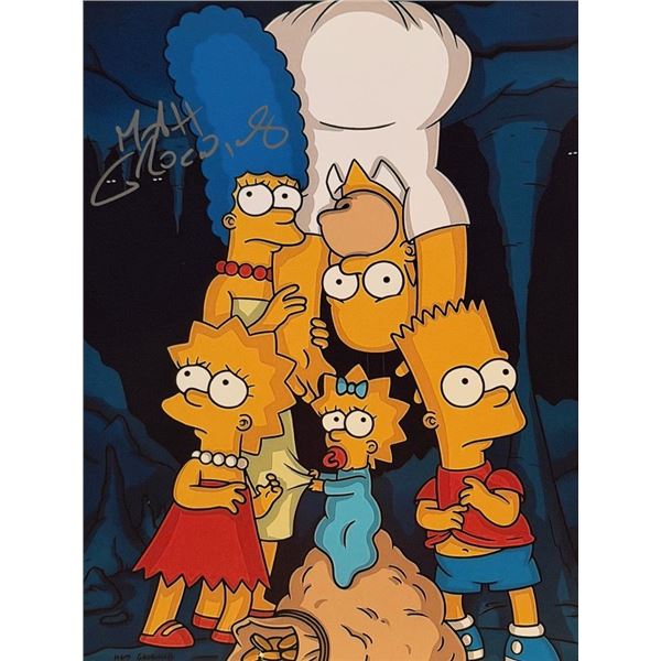 The Simpsons Creator Matt Groening signed photo