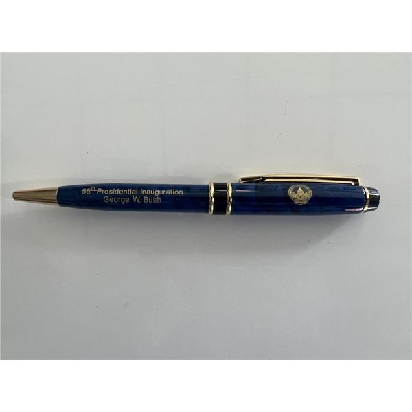 George W. Bush 55th Presidential Inauguration pen