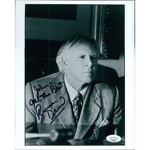 The Great Gatsby Bruce Dern signed photo. JSA Authenticated