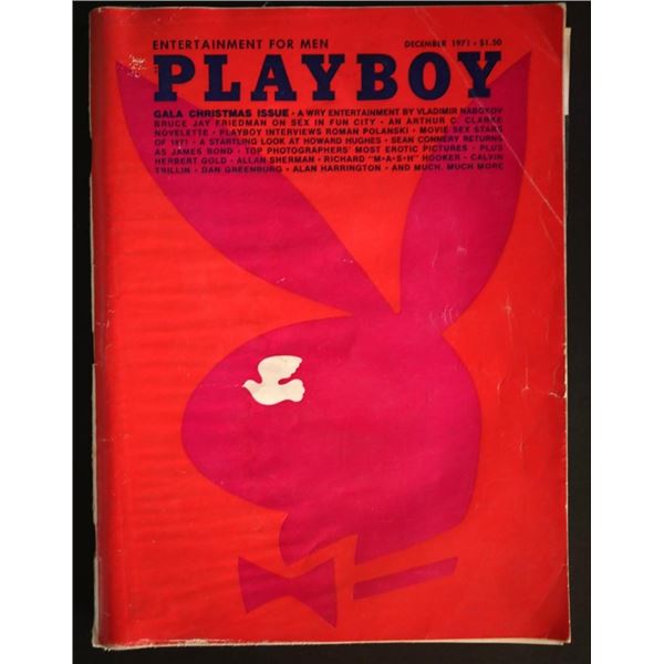 Playboy Magazine December 1971 Issue