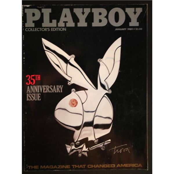 Playboy Magazine January 1989 Anniversary Issue