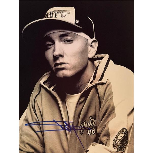 Eminem signed photo