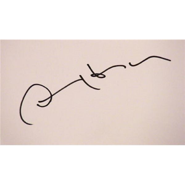 Apocalypse Now Dennis Hopper signature slip