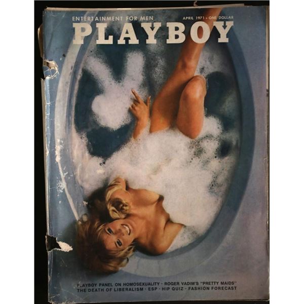Playboy Magazine April 1971 Issue