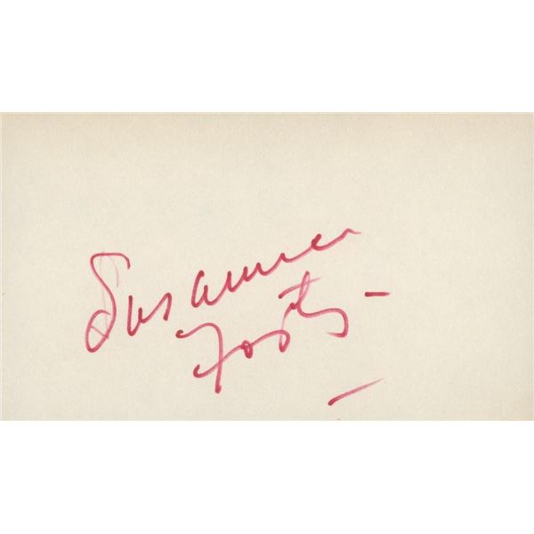 Phantom Of The Opera Susanna Foster original signature