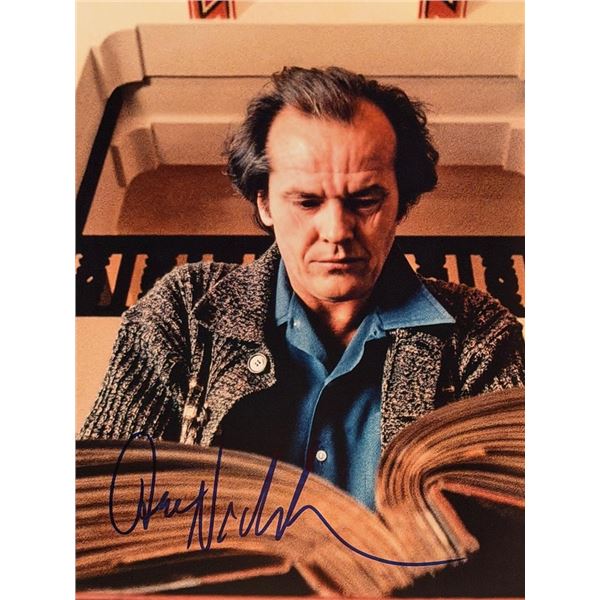 The Shining Jack Nicholson signed photo