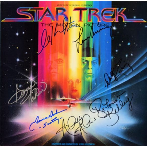 Signed original Star Trek The Motion Picture soundtrack album