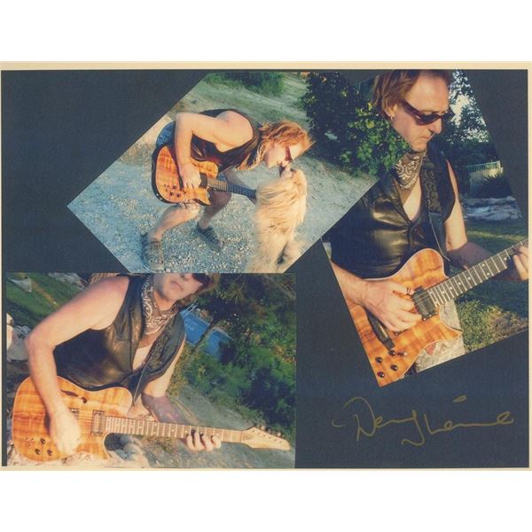 The Moody Blues Denny Laine signed photo