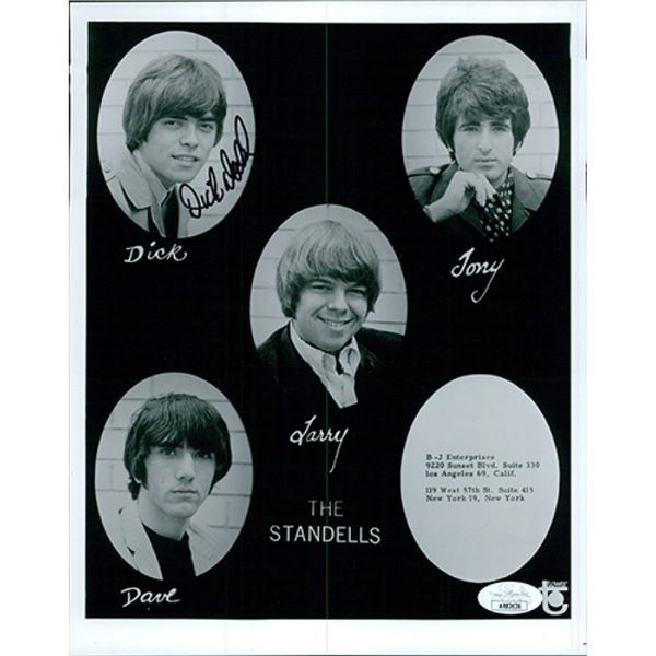 The Standells Dick Dodd signed photo. JSA Authenticated