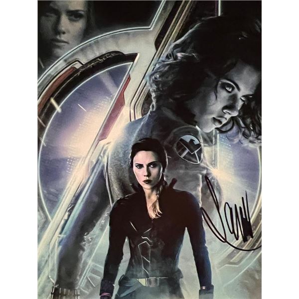 The Avengers Scarlett Johansson signed photo
