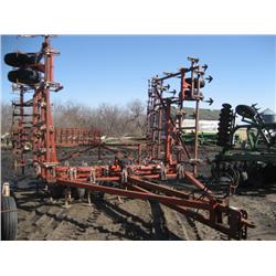 Wilrich, Wil-Rich 37 ft. Field cultivator with 9" sweeps and 3 bar harrow. 