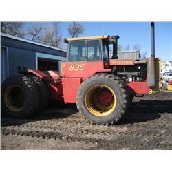 Verstile 835, 1983 Versatile Model 835 with 18.4x38 radial rubber, 8900 hours and less than 150 hrs 
